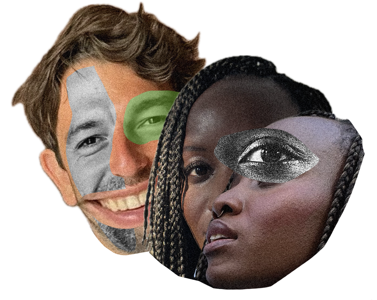 Zisiga and Jordan collage